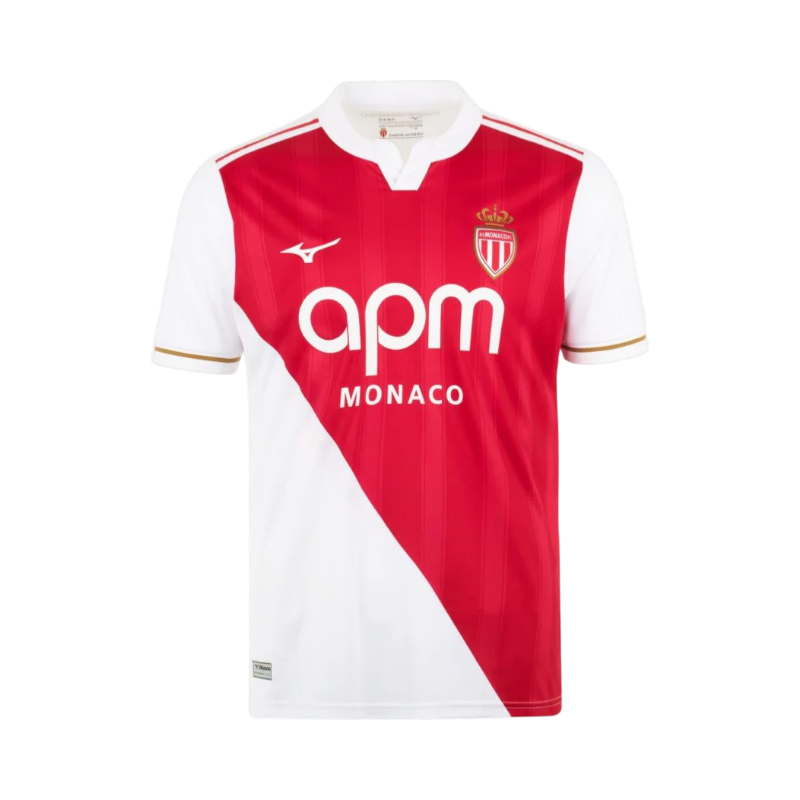 Maillot AS Monaco – Domicile Rouge & Blanc